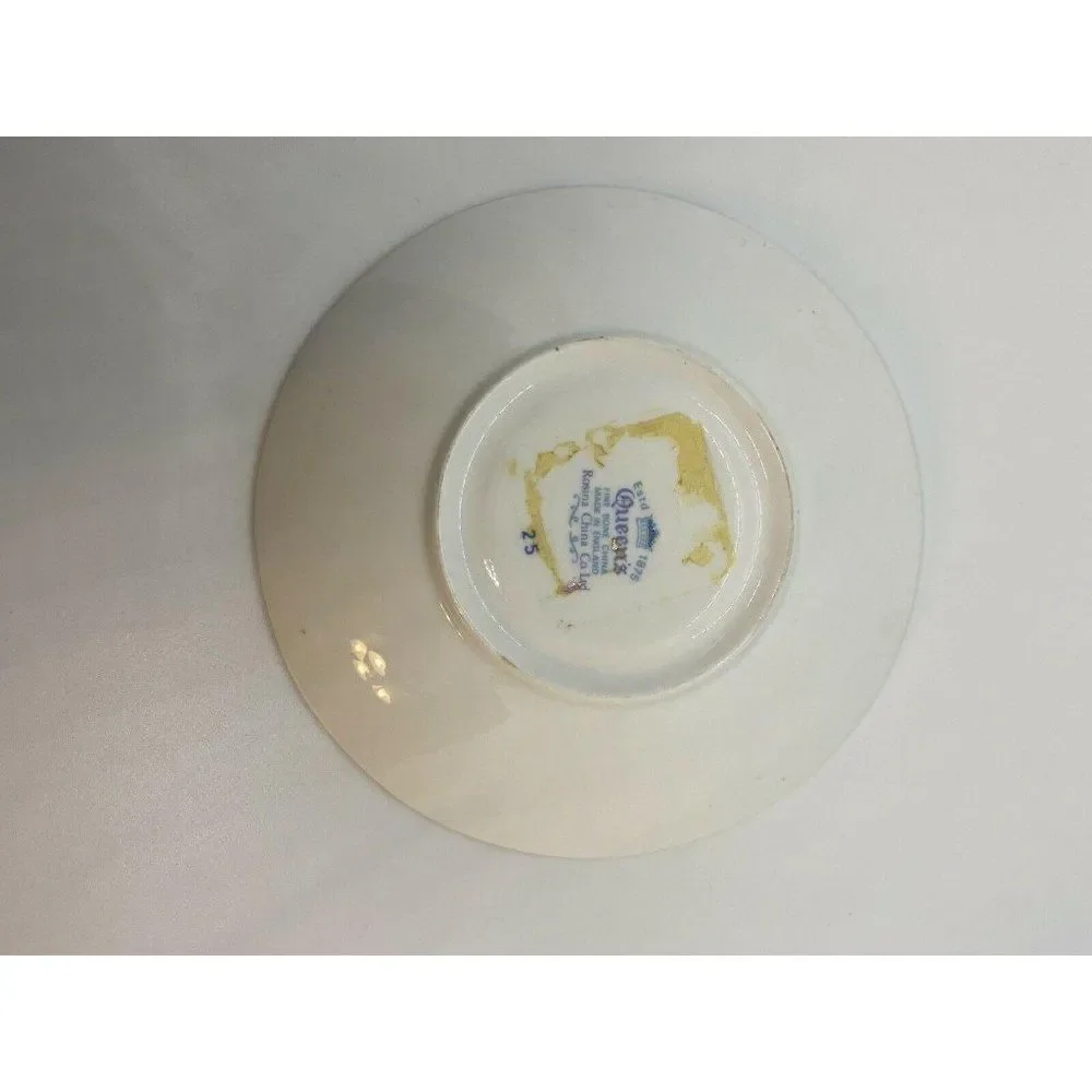 Queen's / Rosina China Co. Fine Bone China Saucer